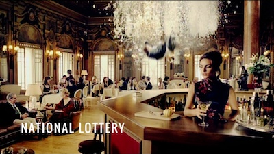 National Lottery James Bond commercial directed by Andy Lambert